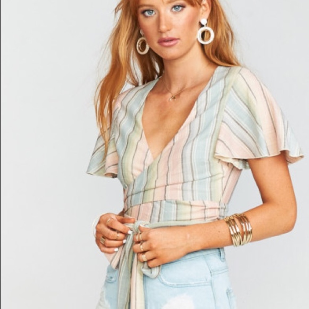 Show me your mumu Wilson tie top